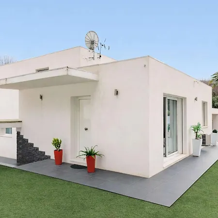 Californienne D'exception Avec Piscine Rouge A 别墅 昂蒂布